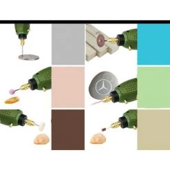 ILoveMilan Elektrische Schleifmaschine Bohrmaschine DIY Carving Reinigung Mini Elektrisches Set Polierwerkzeug A -Winkelschleifer Verkaufe 41531637 3