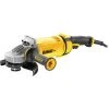DeWALT Elektronischer Winkelschleifer DWE4557-QS 180mm 2400 Watt - Inkl. Schutzhaube, Vibrationsdämpfender Handgriff - Hohe Motorstandzeit