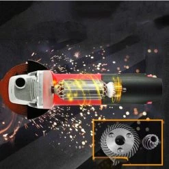 ILoveMilan Winkelschleifer, Hochleistungsschleifer, Haushaltsstein-Edelstahl-Schleif- Und Schneidemaschine, Handschleifer -Winkelschleifer Verkaufe 43251104 3