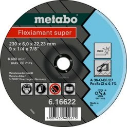 Metabo Flexiamant Super 230x6,0x22,2 Inox, 616622000