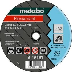Metabo Flexiamant 230x3,0x22,2 Inox, 616167000