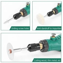 ILOVEMILAN 3,6 V / 3,7 V Akku-Bohrmaschine Wiederaufladbarer Multifunktions-Elektroschleifer -Winkelschleifer Verkaufe 43563564 4