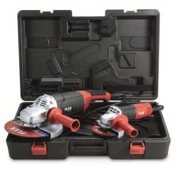 Flex Winkelschleifer Set L2200 230 2200 Watt Und L 811 125 800 Watt, Im Koffer