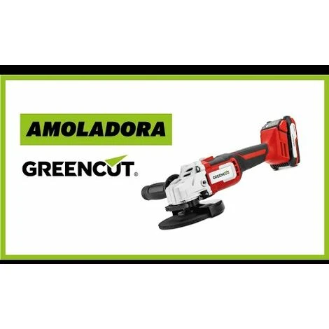 20V-Akku-Winkelschleifer Mit 115-125mm Scheibe, 7500 U/min, 2.0Ah Lithium-Akku Und Schnellladegerät – Greencut AMG200L 5 20V-Akku-Winkelschleifer Mit 115-125mm Scheibe, 7500 U/min, 2.0Ah Lithium-Akku Und Schnellladegerät – Greencut AMG200L – Bild 5