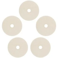 MSW 5er Set Kehlnahtscheiben Schleifscheiben Polierscheiben Ø 150 Mm Vlies - Weiß -Winkelschleifer Verkaufe 47477739 3