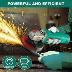 Winkelschleifer 900W, HYCHIKA Trennschleifer 10000RPM Mit 5pcs 125mm Schleifscheiben -Winkelschleifer Verkaufe 50056371 3