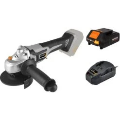 BATAVIA Akku-Winkelschleifer 18V MAXXPACK | Bürstenlos | Inkl. Akkuladegerät