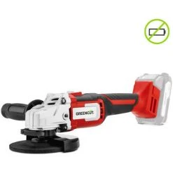 20V Akku-Winkelschleifer, Mit 115-125mm Scheibe, 7500rpm Geschwindigkeit, Lithium-Akku Und Ladegerät NICHT INBEGRIFFEN - Greencut AMG200L-SB