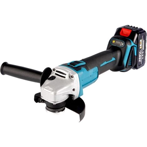 Winkelschleifer Ø125mm Winkelschleifer ONEVAN - Kabelloses Bürstenloses Elektrowerkzeug Für Makita 18V - Blau 1 Winkelschleifer Ø125mm Winkelschleifer ONEVAN - Kabelloses Bürstenloses Elektrowerkzeug Für Makita 18V - Blau