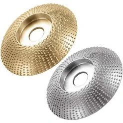TRIOMPHE Grinder Holzscheibe, Winkelschleifer Wolfram, Winkelschleifer Schleifen, Winkelschleifscheiben, Grinder Holzscheibe, Holzschleifen Triumph 85 Mm (Gold + Silber)