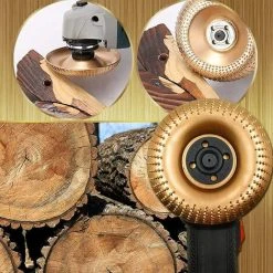 TRIOMPHE TRIOM Winkelschleifer Scheibe Schleifscheibe Carving Wolfram Schleifscheibe Winkelschleifer, Für Rotationswerkzeug Schneiden Schnitzen Formen Polieren Schleifen (Golden) -Winkelschleifer Verkaufe 52929491 4