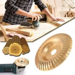 TRIOMPHE TRIOM Winkelschleifer Scheibe Schleifscheibe Carving Wolfram Schleifscheibe Winkelschleifer, Für Rotationswerkzeug Schneiden Schnitzen Formen Polieren Schleifen (Golden) -Winkelschleifer Verkaufe 52929491 5