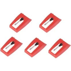 GDRHVFD Stylineedle Packung Mit 5 Diamond Point Nadeln Für Crosley, Ion, Jensen, Bush Und Teac Plattenspieler