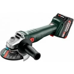METABO® Akku-Winkelschleifer W 18 L 9-125 | 2x Akku 4,0 Ah| Ladegerät ASC 55