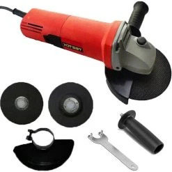 TEETOK 850 W 125 Mm Elektrischer Winkelschleifer Sander Holz Metallschneiden Schleifen 2 Scheiben