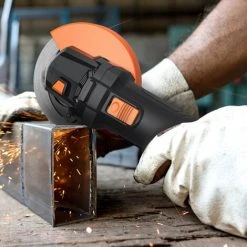 Meterk Winkelschleifer 750W 4-1 / 2 Zoll Mit 115 Mm 3 Schleifen Schleifscheibe 3 Schneiden Schleifräder -Winkelschleifer Verkaufe 55628904 3