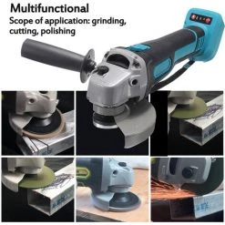 DRILLPRO 18V 125mm 800W Brushless Winkelschleifer Elektrisches Schleifwerkzeug -Winkelschleifer Verkaufe 56657574 5