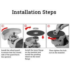 DRILLPRO Kabellose Bürstenlose Winkelschleifer-Schneidsätze -Winkelschleifer Verkaufe 57126308 4