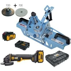 FLIESENBEARBEITUNG SIGMA SIMPLE BEVEL 36A5D + WINKELSCHLEIFER CAT DX31B