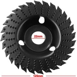 THSINDE Winkelschleifer Schleifscheibe 28 Zahne Holzschleifscheibe Schleifscheibe Holzbearbeitung Holzformscheibe,2pcs -Winkelschleifer Verkaufe 59201355 3