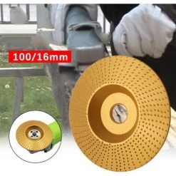 THSINDE Holzverarbeitung Polnische Thorn Platte Winkelschleifer Schleifscheibenrundschleifen Und Polieren Rad Mit Prick 100mm