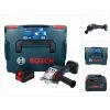 Bosch GWS 18V-15 SC Professional Akku Winkelschleifer 18 V 125 Mm Brushless + 1x ProCORE Akku 8,0 Ah + L-BOXX - Ohne Ladegerät