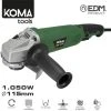 EDM 1050w Elektrische Schleifmaschine ø115mm 22,8x35,5cm Koma Tools