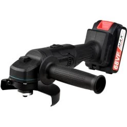 ASUPERMALL Lithium-Batterie-Winkelschleifer Tragbare Batteriebetriebene Elektrische Schleifmaschine Mit Li-Ionen-Akku Und Ladegerät 2-Positionen-Griff Metall Holz Schneiden Schleifen Polieren -Winkelschleifer Verkaufe 60285344 3