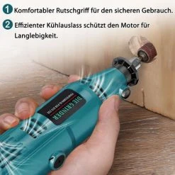 UISEBRT 226-tlg Mini-Winkelschleifer Set - Multifunktionswerkzeug Mit Flexiblem Schaft (226-tlg) -Winkelschleifer Verkaufe 60300010 3