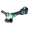 BL 18V LXT Mini Grinder 115mm SAR 5Ah 2 Batt MakP Brake/Dial/ADT - MAKITA