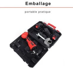 BLACKPINE - 125mm Bürstenloser Akku-Winkelschleifer Akku 21V 2.0Ah Drehzahl 8000r/min -Winkelschleifer Verkaufe 60739958 4