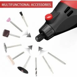 LIFCAUSAL AC Ratory Tool Kit Elektroschleifer 6 Variable Geschwindigkeiten 8000–35000 U/min 170 W Zum Polieren, Schnitzen Und Formen Mit Tragetasche 7 LIFCAUSAL AC Ratory Tool Kit Elektroschleifer 6 Variable Geschwindigkeiten 8000–35000 U/min 170 W Zum Polieren, Schnitzen Und Formen Mit Tragetasche -Winkelschleifer Verkaufe 63812905 3