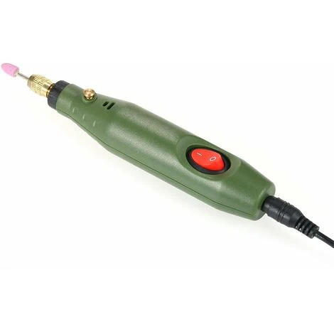 LIFCAUSAL KKmoon DC12V Multifunktionales Mini-Elektroschleifer-Set Bohrmaschine Schleifen Drehwerkzeug-Kit Zum Fräsen Polieren Gravieren 2 LIFCAUSAL KKmoon DC12V Multifunktionales Mini-Elektroschleifer-Set Bohrmaschine Schleifen Drehwerkzeug-Kit Zum Fräsen Polieren Gravieren – Bild 2