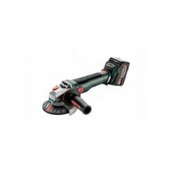Metabo Akku-Winkelschleifer WB 18 LT BL 11-125 Quick, MetaBOX 165 L, 18V 2x5.2Ah Li-Power + ASC 55