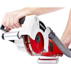 BAUTEC Mauernutfräse 2400Watt + 6 Hochwertige Diamantscheiben 150mm » Wandfräse » Schlitzfräse » Mauerschlitzer -Winkelschleifer Verkaufe 64578568 3