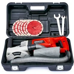 BAUTEC Mauernutfräse 2400Watt + 6 Hochwertige Diamantscheiben 150mm » Wandfräse » Schlitzfräse » Mauerschlitzer -Winkelschleifer Verkaufe 64578568 4