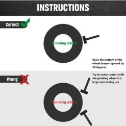 ILOVEMILAN Handgehaltener Galvanisierter Diamant-Abrichtbock Schleifbock Schleifscheibe Korrektor Formmesser Korrektur -Winkelschleifer Verkaufe 65949131 3
