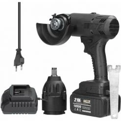 LIFCAUSAL Holzbearbeitungswerkzeug Hardware Elektrischer Bohrer Winkelschleifer Köpfe Convertible Tools Set Haushalt Multifunktionaler Bohrschleifanzug