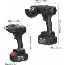 LIFCAUSAL Holzbearbeitungswerkzeug Hardware Elektrischer Bohrer Winkelschleifer Köpfe Convertible Tools Set Haushalt Multifunktionaler Bohrschleifanzug -Winkelschleifer Verkaufe 66855146 3