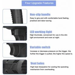 LIFCAUSAL Holzbearbeitungswerkzeug Hardware Elektrischer Bohrer Winkelschleifer Köpfe Convertible Tools Set Haushalt Multifunktionaler Bohrschleifanzug -Winkelschleifer Verkaufe 66855146 5