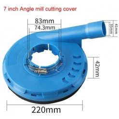 LIFCAUSAL 7-Zoll-Winkelschleifer-Staubschutz Praktischer Winkelschleifer-Staubschutz Haushalts-Winkelschleifer-Schutzhülle Geeignet Für Winkelschleifer Vom Typ 150/180 (Schwarz-Typ3) 9 LIFCAUSAL 7-Zoll-Winkelschleifer-Staubschutz Praktischer Winkelschleifer-Staubschutz Haushalts-Winkelschleifer-Schutzhülle Geeignet Für Winkelschleifer Vom Typ 150/180 (Schwarz-Typ3) -Winkelschleifer Verkaufe 67021640 5