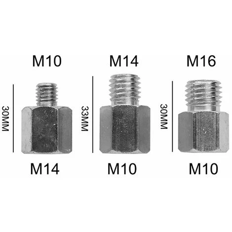 LIFCAUSAL 1 Stück M10 Bis M14 Winkelschleifer Schnittstellenstecker Konverter Adapter Winkelschleifer Praktisches Zubehör Polierer Schnittstellenadapter 2 LIFCAUSAL 1 Stück M10 Bis M14 Winkelschleifer Schnittstellenstecker Konverter Adapter Winkelschleifer Praktisches Zubehör Polierer Schnittstellenadapter – Bild 2