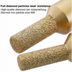 LIFCAUSAL 8 Mm M14 Adapter Diamantfräser Schleifbits Schiefer Stein Marmor Quarzstein Dienstprogramm Spleißen Werkzeug Winkelschleifer Zubehör (8 Mm) -Winkelschleifer Verkaufe 67021688 4