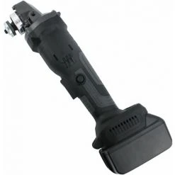 LIFCAUSAL Akku-Winkelschleifer Mit Variabler Geschwindigkeit, Elektrisch, Bürstenlos, Schleifmaschine, Metallschneider, Tragbares Schleifwerkzeug Zum Schneiden, Polieren Von Holz, Eisen (schwarzer EU-Stecker, 2 Batterien)