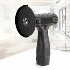 LIFCAUSAL Mini-Akku-Winkelschleifer Schleifwerkzeuge Haushalts-Handpolier-Trennwerkzeug (Schwarz-EU-Stecker-16,8 V Eine Batterie) -Winkelschleifer Verkaufe 67021734 5