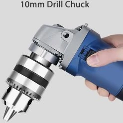 LIFCAUSAL Bohrfutter Elektrischer Winkelschleifer Adapter Zubehör Schnellwechsel Bohrer Adapter Konverter Schlagbohrer Bits In 10 Mm (Silber) -Winkelschleifer Verkaufe 67021743 4