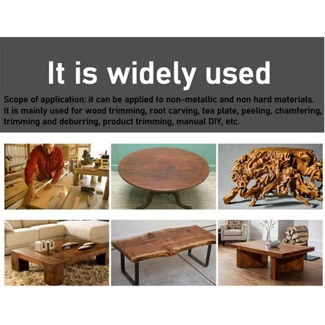 LIFCAUSAL 4-Zoll-Holzschnitzscheibe Für Winkelschleifer Mit 5/8-Zoll-Dorn-Holzformscheibe, Winkelschleifscheibe, Drehwerkzeug, Holzschneideformer (Gold-flache Oberfläche) 4 LIFCAUSAL 4-Zoll-Holzschnitzscheibe Für Winkelschleifer Mit 5/8-Zoll-Dorn-Holzformscheibe, Winkelschleifscheibe, Drehwerkzeug, Holzschneideformer (Gold-flache Oberfläche) – Bild 4