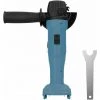LIFCAUSAL 11500 U/min 800 W Kabelloser Elektrischer Winkelschleifer Multifunktionales Elektrisches Schleifwerkzeug Seitengriff Heimwerker Kleine Holzfliesen Schneiden Polierschleifmaschine Ohne Batterie (Blue-100 Type)