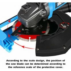 LIFCAUSAL 100-Winkelschleifer-Schneidabdeckung 4-Zoll-Steinstaubsammelabdeckung Staubfreie Schneidabdeckung 5-Zoll-Staubschutzhaube Mit Schlitz Für 125-Winkelschleifer-Schneidstaubabdeckung -Winkelschleifer Verkaufe 67221500 4