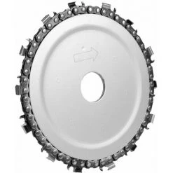 LIFCAUSAL 5 Zoll 14 Zähne Grinder Chain Disc 22 Mm Laube Holzbearbeitung Schnitzscheibe Für 125 Mm Winkelschleifer Und Kreissäge () -Winkelschleifer Verkaufe 67221522 4